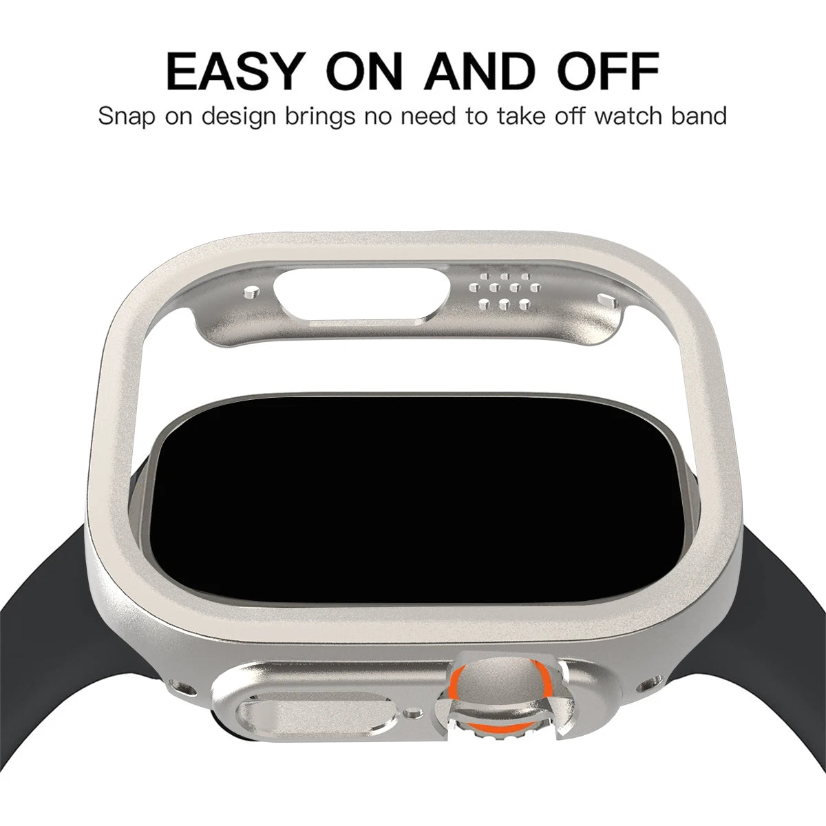 Matte Cover for Apple Watch Ultra 2 49mm Case Hard PC Shockproof Edge Protective Bumper iWatch Series Ultra 49 mm Accessories