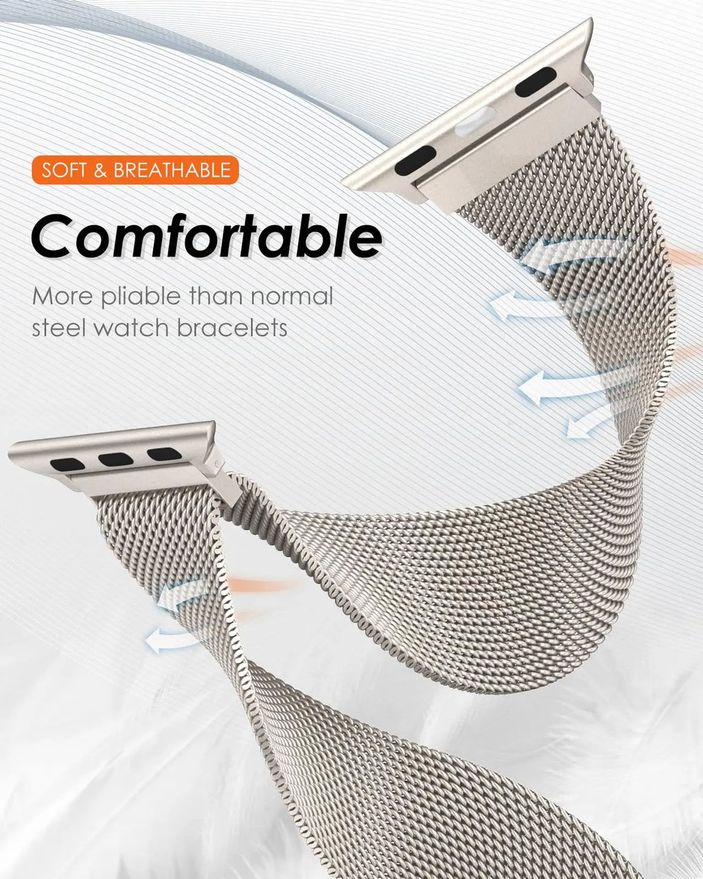 Milanese Strap For apple Watch Bands 44mm 40mm 45mm 49mm 41mm 42 44 46 mm Bracelet Correa iwatch Series 11 10 9 SE 7 8 Ultra3 2