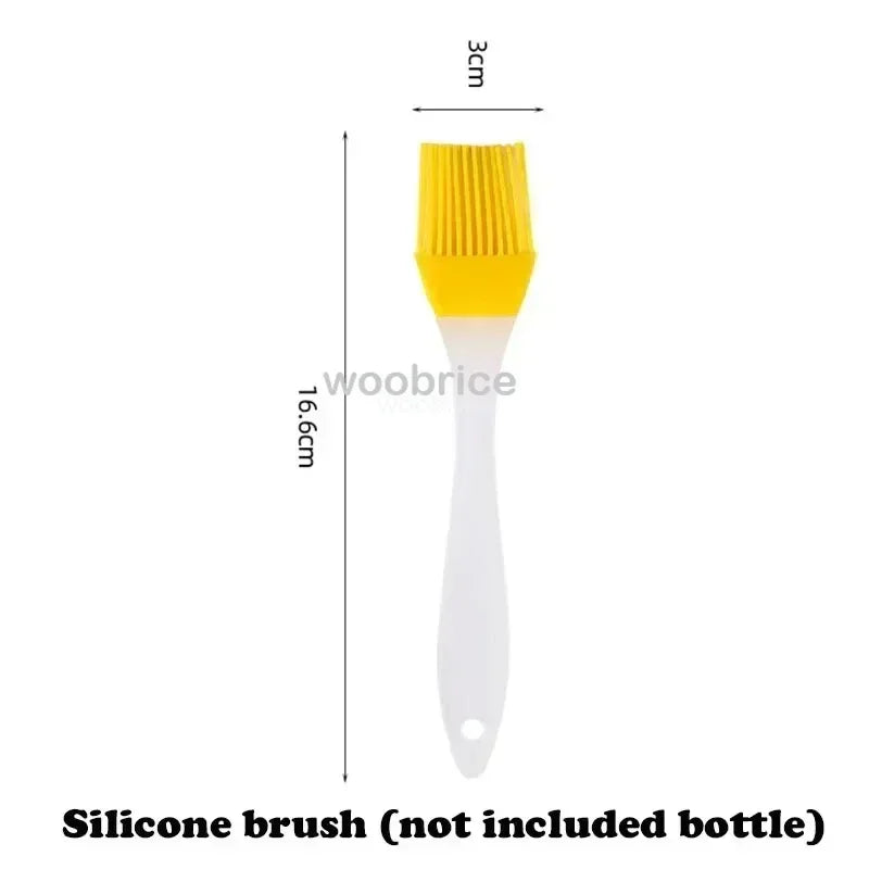 Dual Purpose Glass Oil Bottle Kitchen Spray Oil Sprayer Bottle Kitchen Oils Spray Can Leakproof Oil Spray Bottle Household