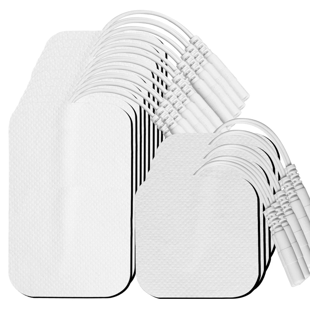 10/20/50/100PCS TENS Non-woven Electrode Pads For Acupuncture Massager Electrodes Patch Pulse EMS Muscle Stimulator Sticker