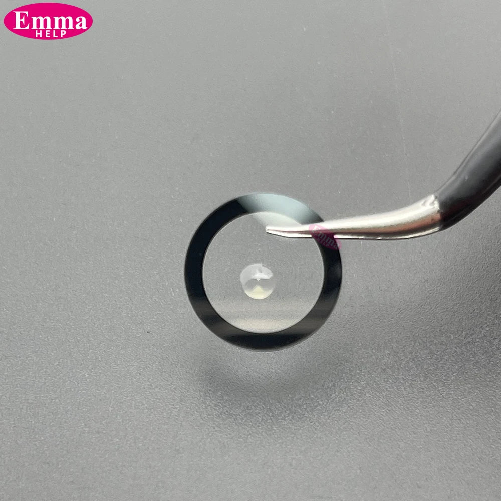 EmmaHelp 10set Back Camera Glass for iPhone 15 14 13 12 16 17 Pro Max Rear Camera Lens Cover Replacement Sticker A+