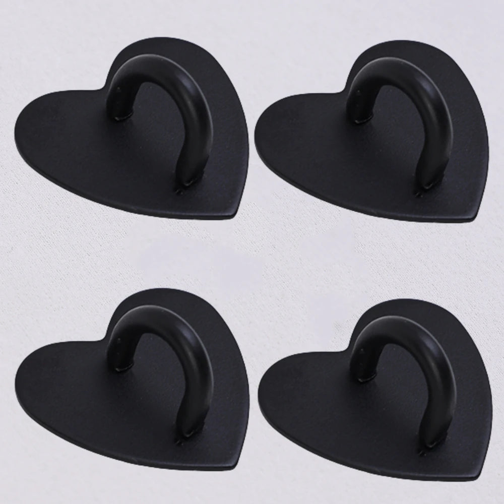 Kawaii Adhesive Metal Heart Phone HYun Holder Mobile Phone Case Finger Ring Stand Hooks Buckle Charms Clasp Accessories String
