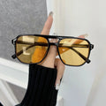 Brand Square Sunglasses Women Men Fashion Classic Sun Glasses Female Male Designer Mirror Outdoors Travel Shades Oculos De Sol
