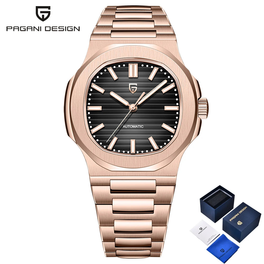 2026 New PAGANI DESIGN 40MM Men's Watches Luxury Automatic Watch For Men Mechanical Wristwatches Sapphire Mirror Men Gift Clock