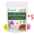 Mulittea Liver Detox Tea with Dandelion Root ,milk Thistle&Turmeric for Liver and Colon Cleanse Promote Metabolism