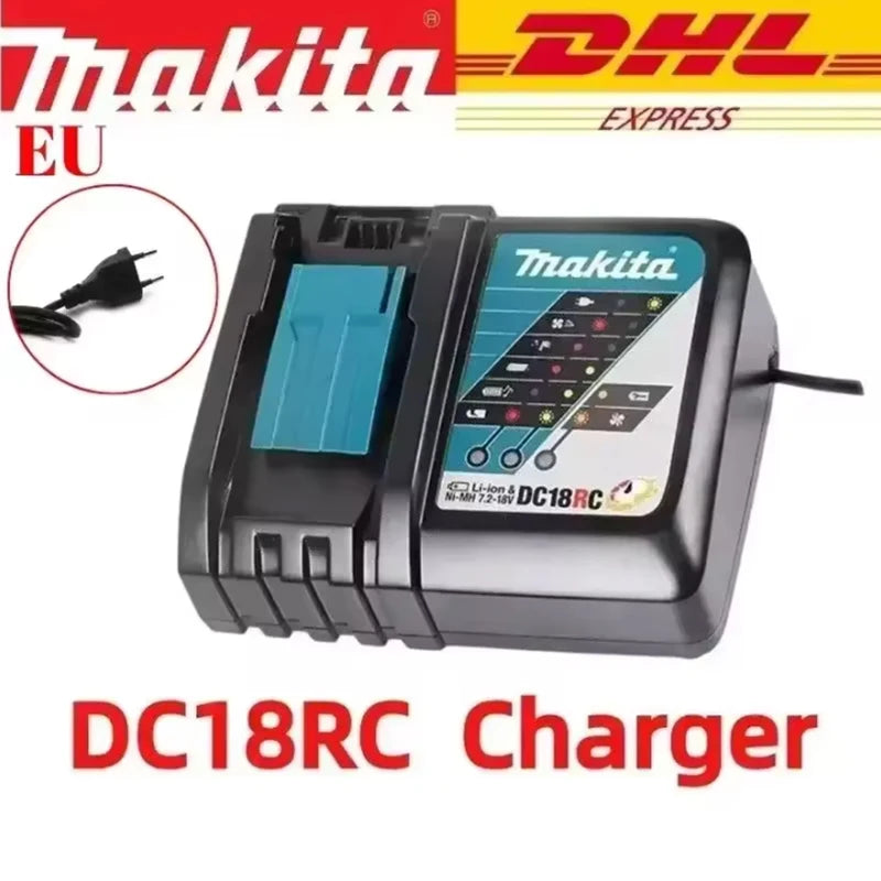 Original Makita Battery DDF487 Cordless Driver Drill Brushless Electric Impact Screwdriver Rechargeable  battery Power Tool