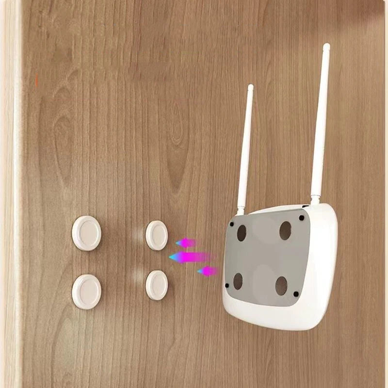 Magnetic Remote Control Holder Wall Mount Adhesive Remote Control Holder Strong Hold TV Remote Holder For Home Office