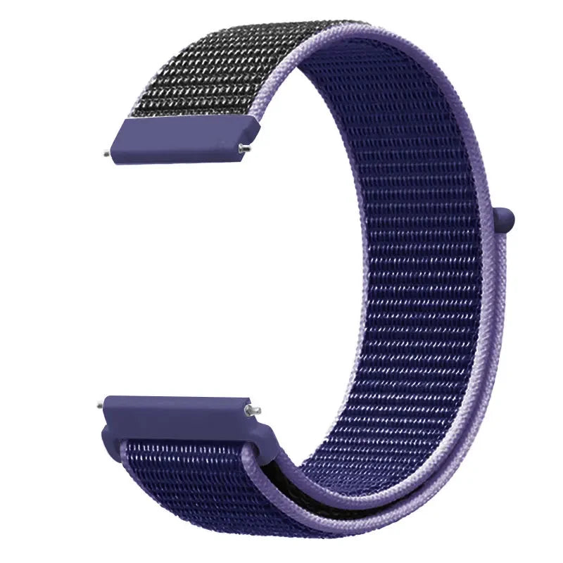 Nylon Loop For Garmin Forerunner 965 255 265 745 Bracelet For Garmin Vivoactive 6 5 4 3/Venu 2 3/Active/Chronos 22mm 20mm Strap
