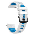 22mm Official Strap For Garmin Forerunner 265 745 255 Music Watchband Bracelet Vivoactive 4 Venu 2 3 Silicone Bands Replacement