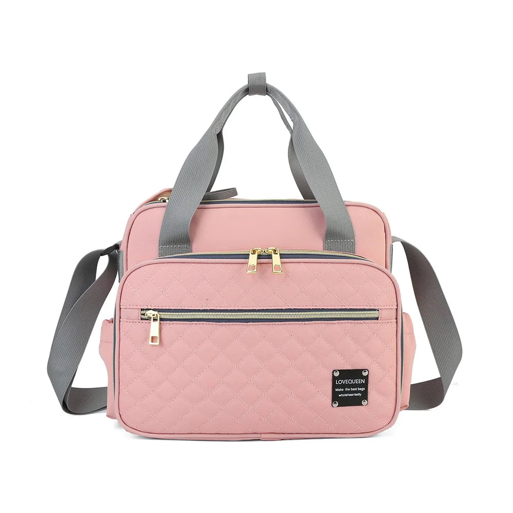 New Style Waterproof Diaper Bag Large Capacity Messenger Travel Bag Multifunctional Maternity Mother Baby Stroller nappy Bags