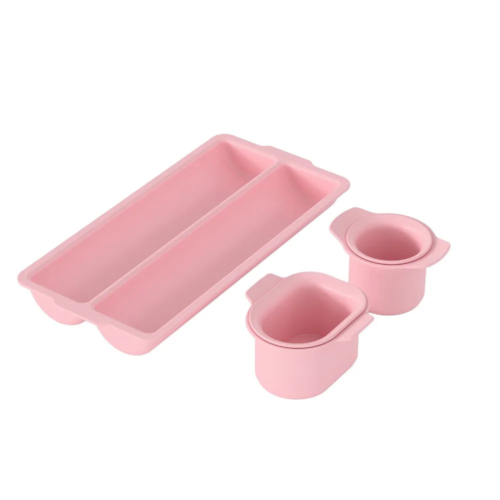 Double Row Tray Cake Pop Mold Set Reusable with Acrylic Stand Cake Pop Cutter DIY Non-Stick Lollipop Mold Party Desserts
