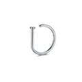 Fake Nose Ring Hoop Lip Labret Ring for Women Non Pierce Hoop Nose Ring  Septum Hoop  Ring Tragus Rook Ring Non Piercing Jewelry