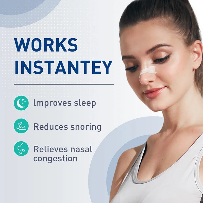 Extra Strength Sport Nasal Strips - Breathable Anti-Snoring Non-Invasive Sleep Aid for Adults And Children 30/90/150/300 PCS