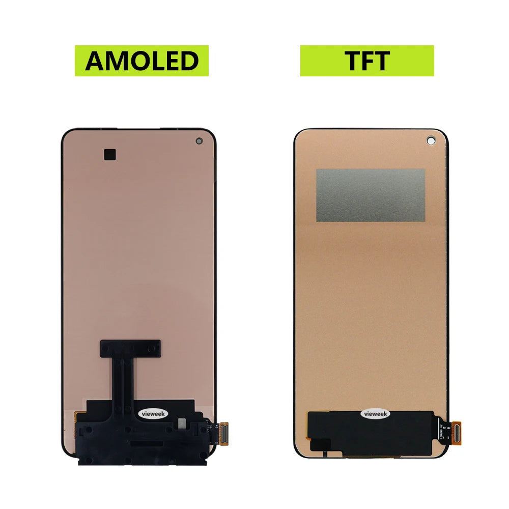 AMOLED Screen for Xiaomi 11 Lite 5G NE LCD Display Screen Touch Panel Digitizer Assembly for Mi 11 Lite 5G NE 2109119DG 2107119D