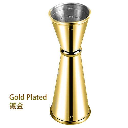 Double Jigger for Bartending, Cocktail Jigger 2 oz 1 oz | Cocktail Measuring Cup Japanese Jigger Shot Measure Jiggers