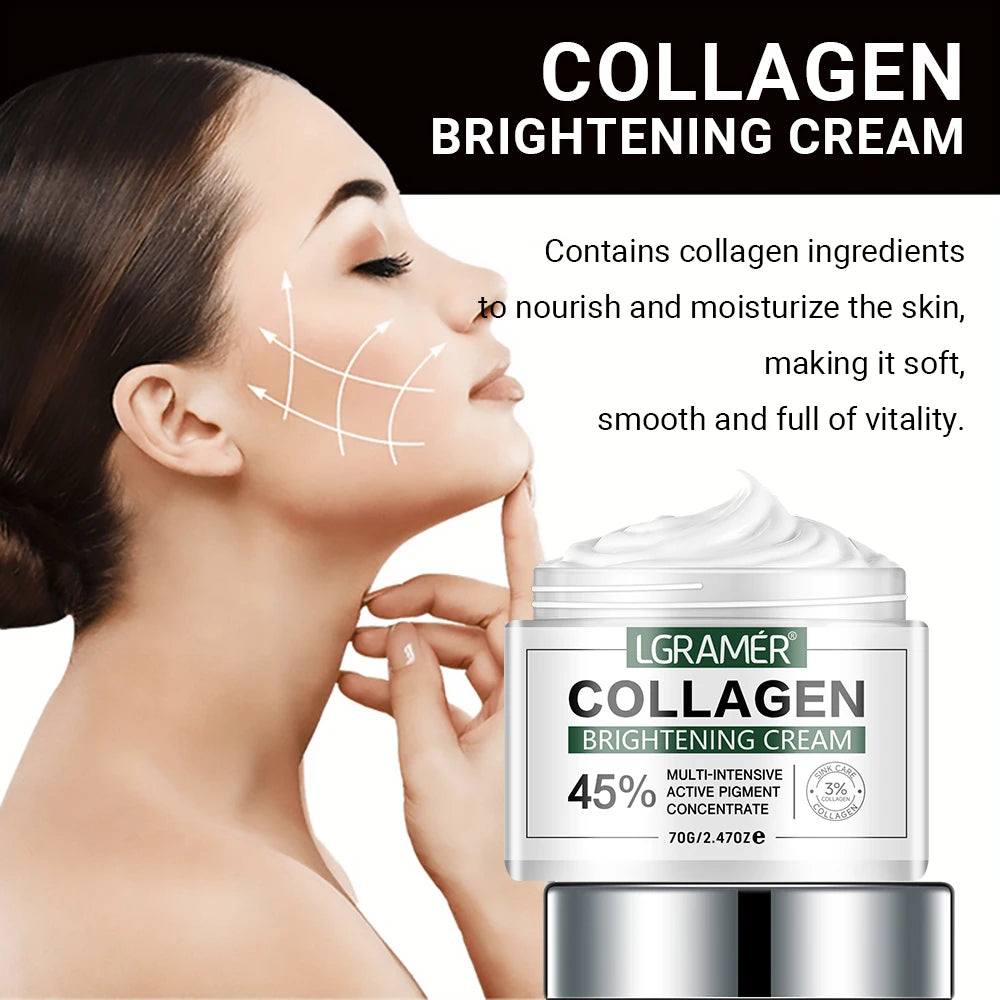 Retinol Lifting Firming Cream Collagen Eliminate Wrinkles Face Cream For Women Men Moisturizer Whitening Brighten Skin Products