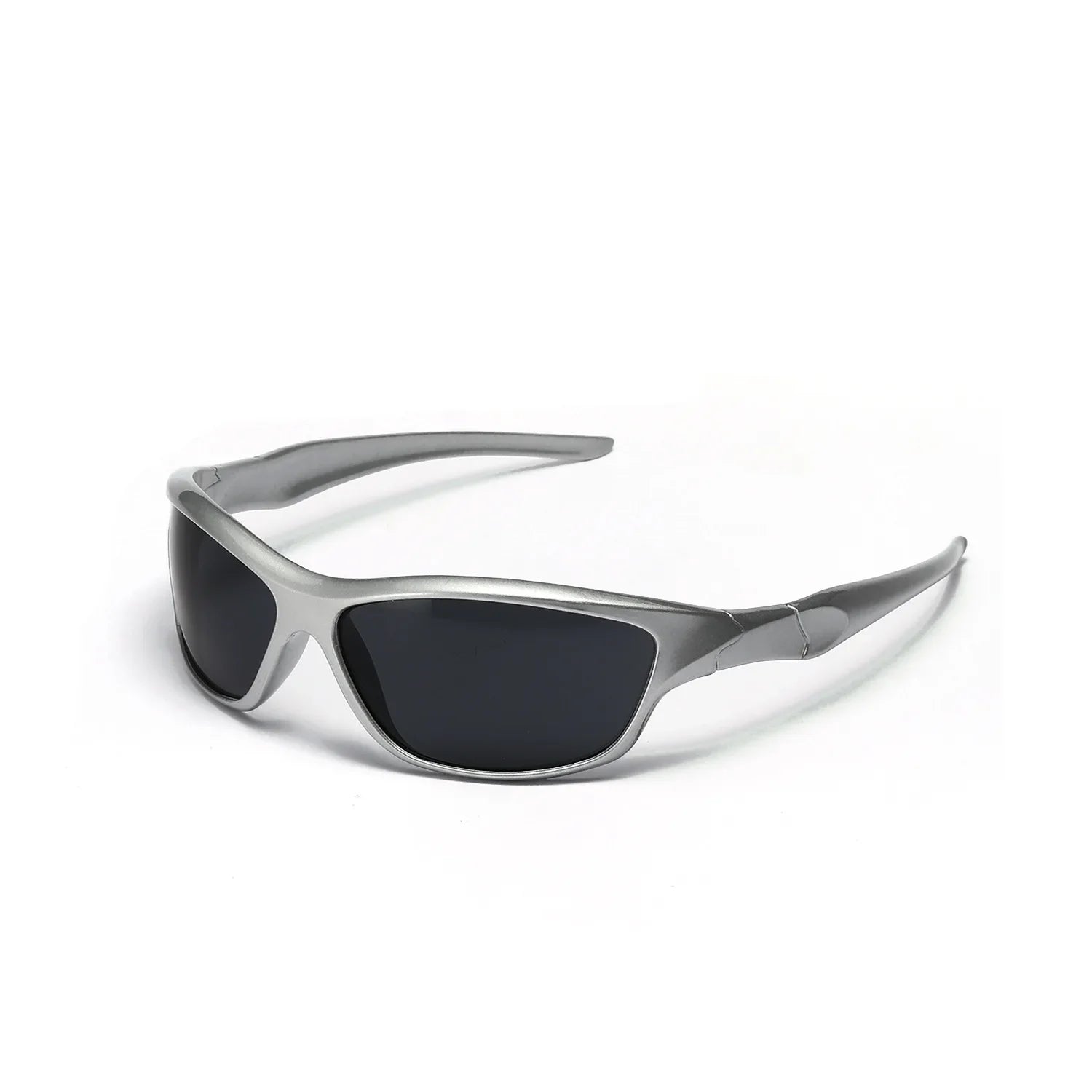 2025 New Silver SPORT Sunglasses Men Women Retro Punk Cycling Trendy Sun Glasses For Male Shades Goggle Outdoor Y2K