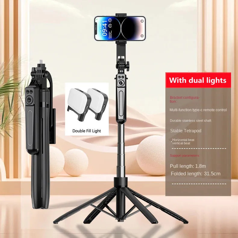 COOL DIER 2026 New 180cm Tripod for Smartphone Camera,Tripods Stand with Bluetooth shutter Wireless Selfie Stick brackets holder