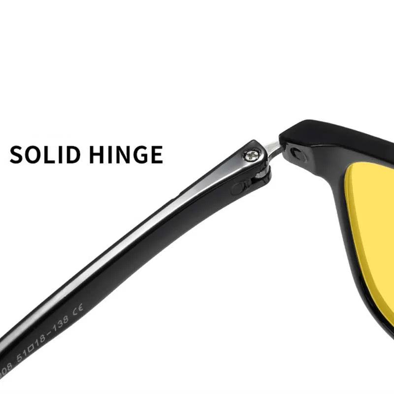 Anti-Glare Night Vision Driving Myopia Glasses for Women Men Ultralight Square Frame Eyeglasses Retro Minus Eyewear To-4.0