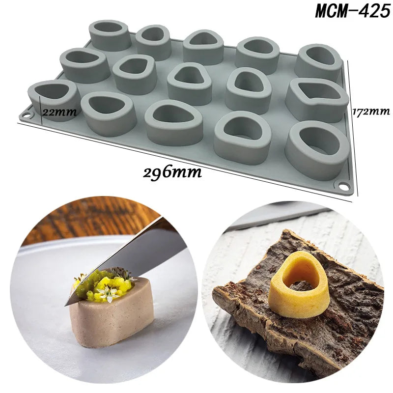 Chestnut Raspberry Peanut Mushroom Silicone Mold Fondant Cake Mold DIY Cheeses Chocolate Cake Decoration Accessories Bakeware