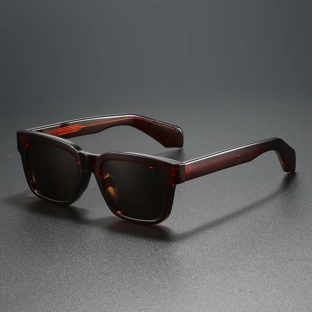 2025 Men Sunglasses Polarized Square Glasses for Driving Fishing Travel UV400 Fashoinable Sun Shades Metal Core Exquisite