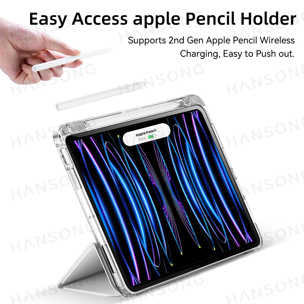 For iPad A16 11th Case For Air 11 M3 M4 Air 13 M4 10th Gen 10.9 7 8 9th 10.2 Air4 5 Pro 11 12.9 13 M4 M5 5 6th 9.7 Mini6 7 Cover