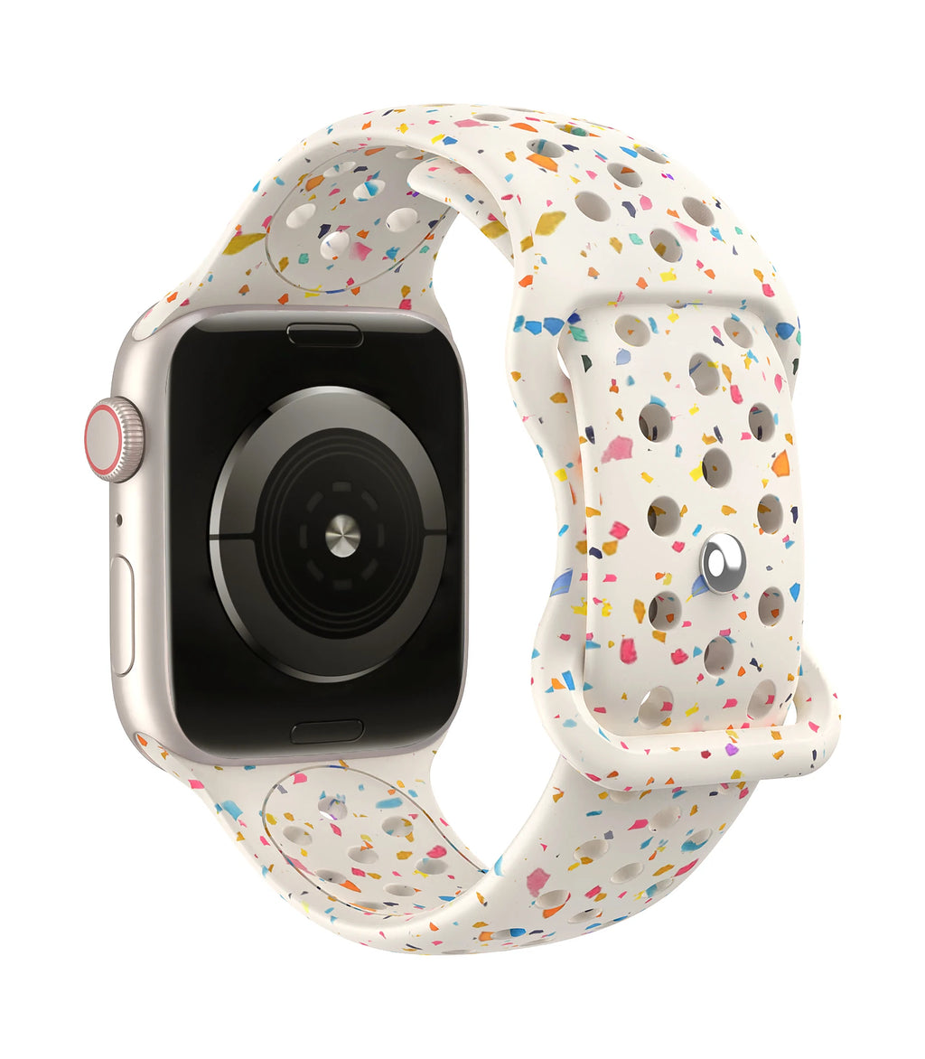Silicone Strap for Apple watch band 40mm 41mm 45mm 44mm 46mm 49mm 42mm Breathable bracelet iwatch Series 11 10 9 8 SE 3 Ultra 2