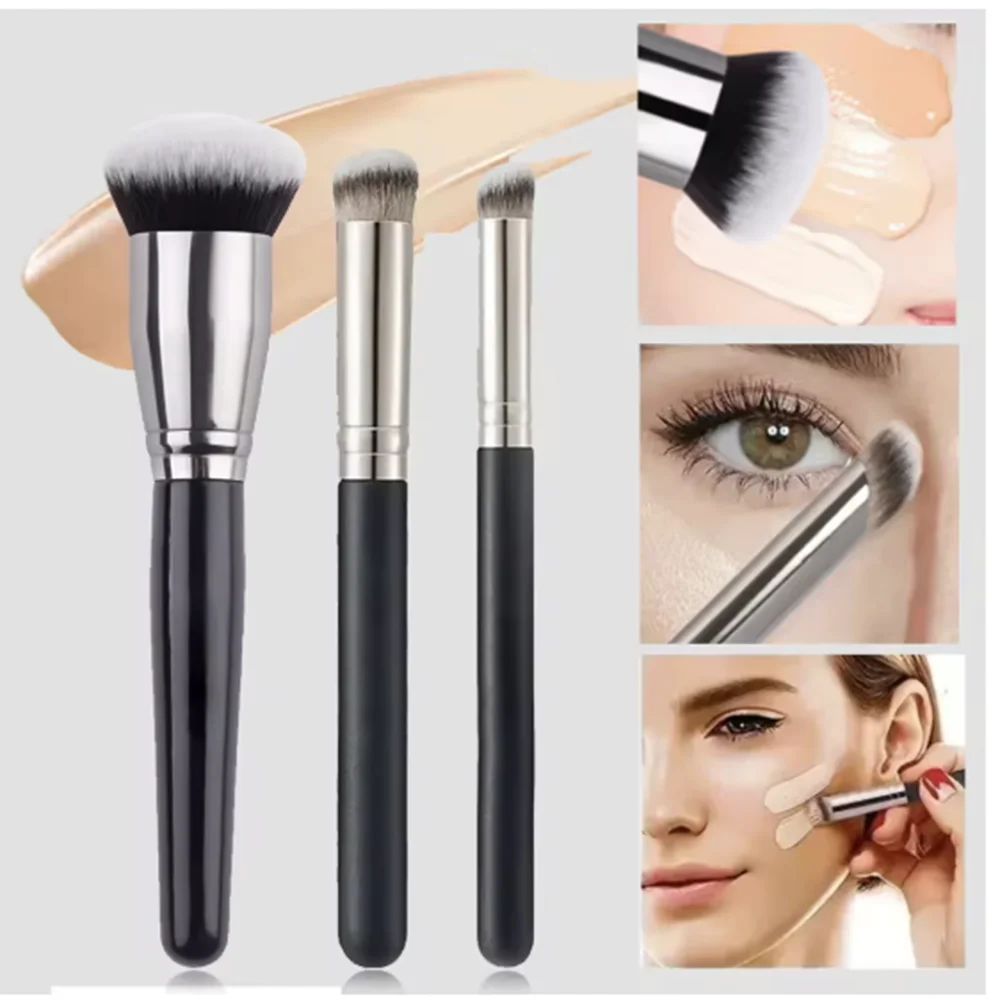 Foundation Concealer Brush Premium Contour Blusher Brushes Flawless Under Eye Dense Face Makeup Brush For Blending