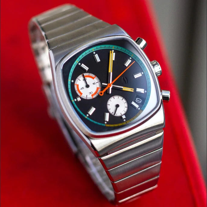 CILOA 2025 New Men's Premium Stainless Steel Quartz Watch - Business & Casual Style, Waterproof
