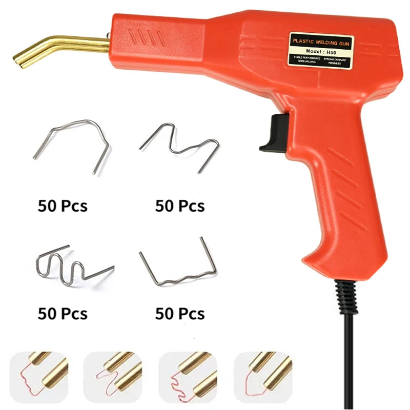 Hot Stapler Plastic Welding Machine Bumper Repair Kit Soldering Iron For Plastic Repair Car Bumper Repair Welding Gun