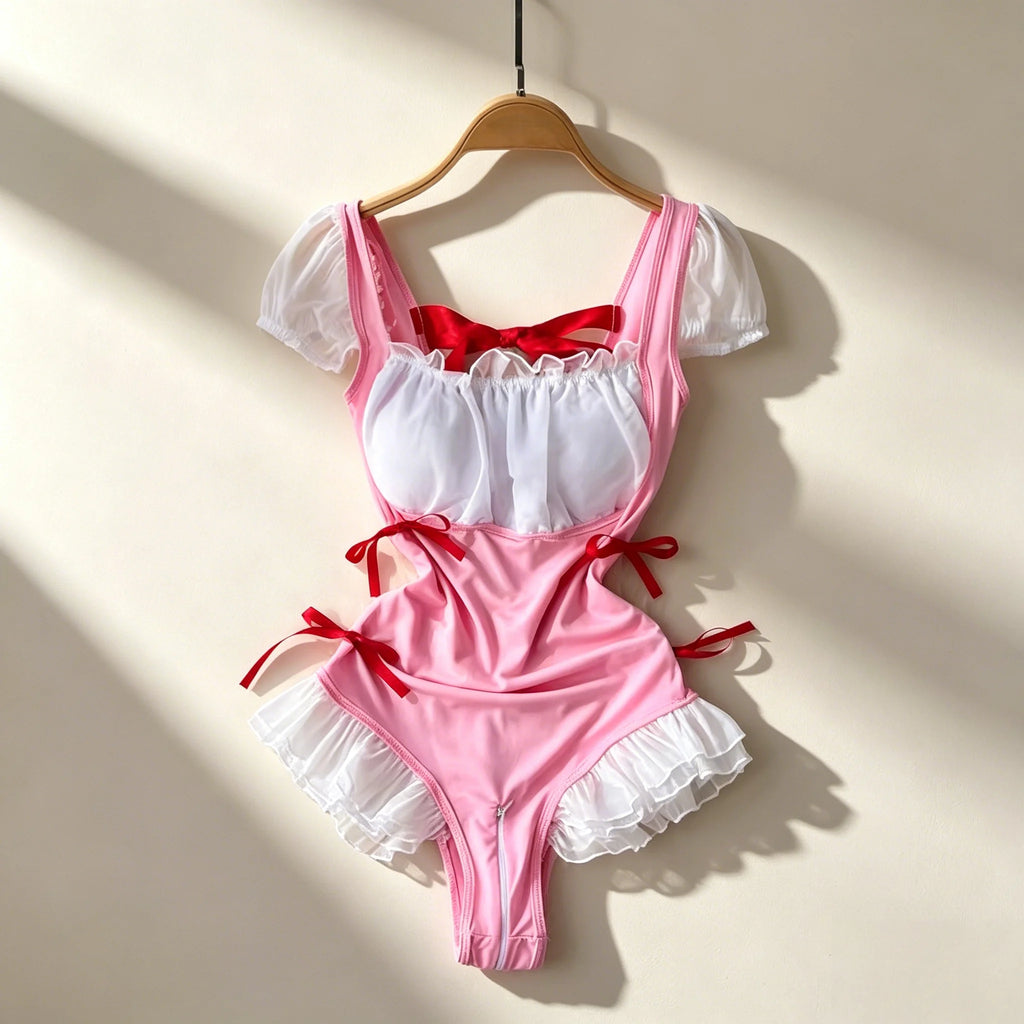 Woman Fashion Comfortable Jumpsuit Women Uniform Sexy Party Hotsweet Outfit Women Cool style Long Sleeve Jumpsuit Set Halloween