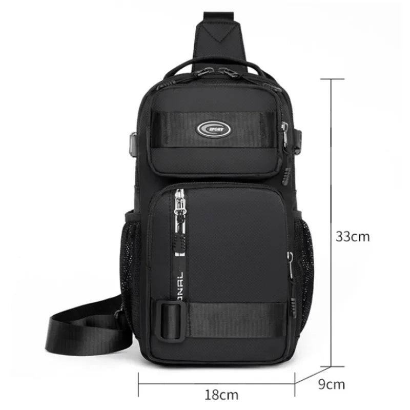 Neutral Crossbody Bags for Men and Women Are Suitable for Travel Use, Including Shoulder Bags and Travel Bags men's chest bag