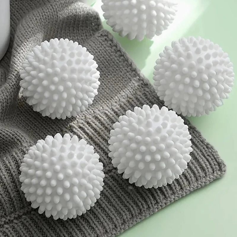 Reusable Laundry Ball Set (1/4pc) - Removes Hair, Softens Clothing, Prevents Tangling, Reduces Wrinkles