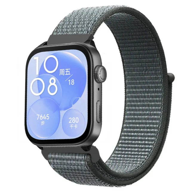 Nylon Loop Strap For Huawei Watch Fit 5/4/3 Sport Breathable Replacement Bracelet Wristband Huawei Watch Fit 4 5 Pro Accessories