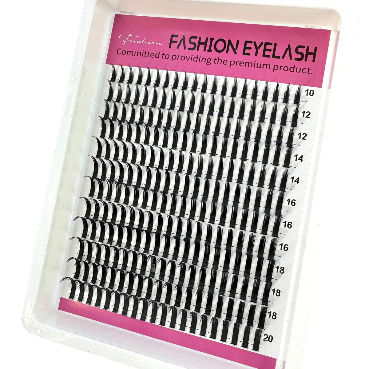 New Spikes Lashes 10-20mm Mix Extension Premade Individual Lashes Cluster Eyelashes Wispy Lashes Clusters Volume Manga Eyelashes