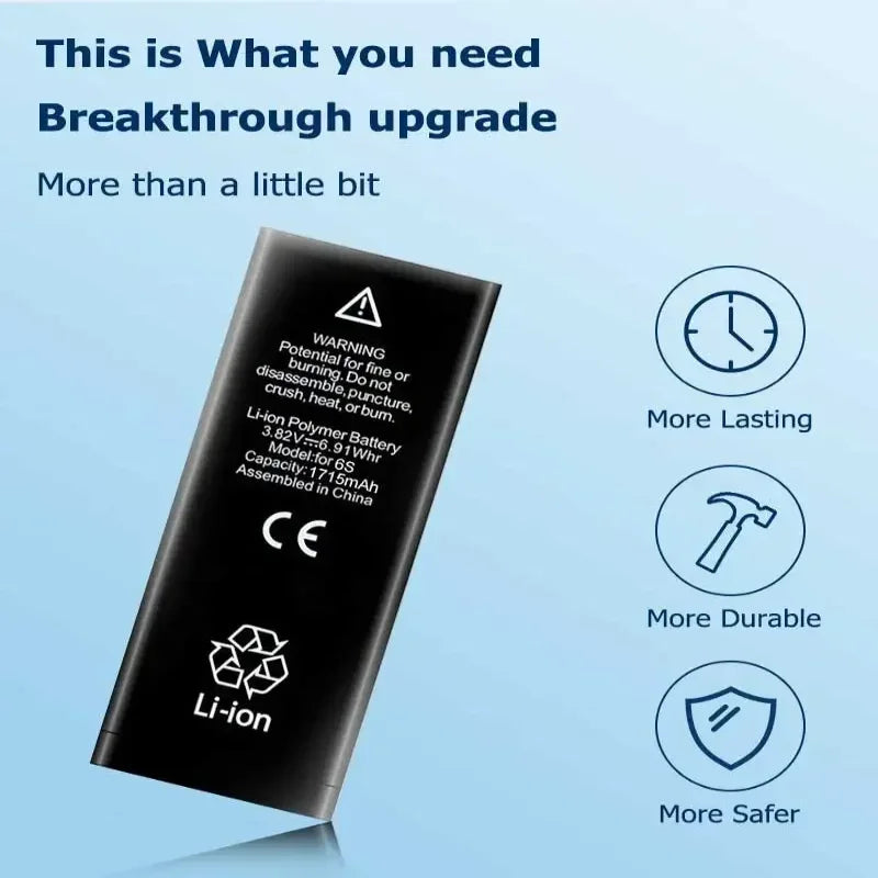 Xilecaly Battery For iPhone 14 Pro Max 11 Pro 12 13 Mini Pro Max Original Real High Capacity Replacement Bateria Warranty 1 Year