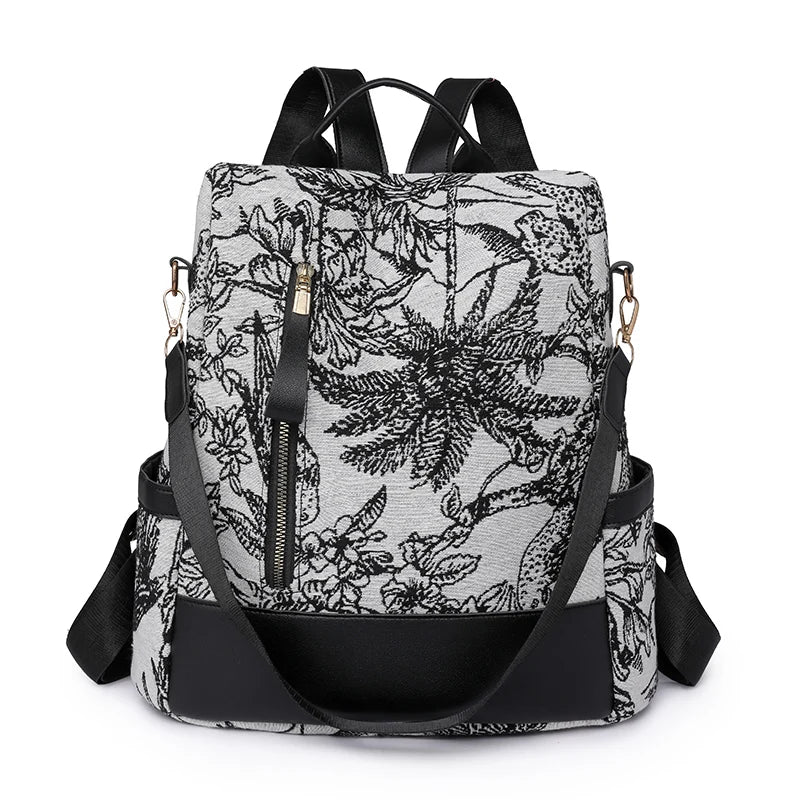 2026 Fashion Women Nylon Backpacks Female School Book Bags Large Capacity Shopping Travel Knapsack Femme New Casual Rucksack Sac