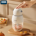 OIDIRE Electric Meat Grinder 0.3L Food Processor 150W Food Chopper Vegetable Kitchen Cutter Small Super Chopping Grinding BFS3