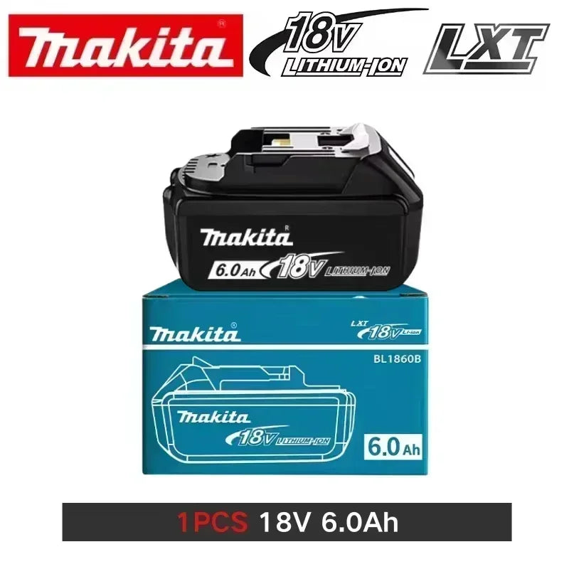 💣💣100% Genuine 18V Makita 6.0Ah Makita Battery BL1840 BL1830B BL1850B BL1850 BL1860 BL1815 Replacement Lithium Battery