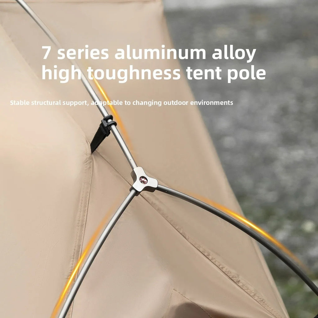 Mountainhiker Camping Bed Tent Ultra-Light with Independent Inner Tent,Waterproof Breathable Mosquito-Proof Outdoor Tent Shelter