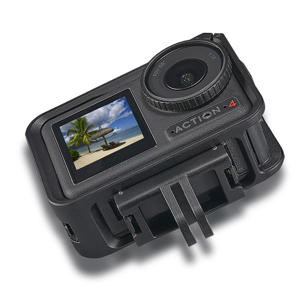 Magnetic Two Claw Adapter 1/4 Thread For DJI Action 4 3 Universal Port For DJI Action 4 /DJI Action 3 Camera Accessories