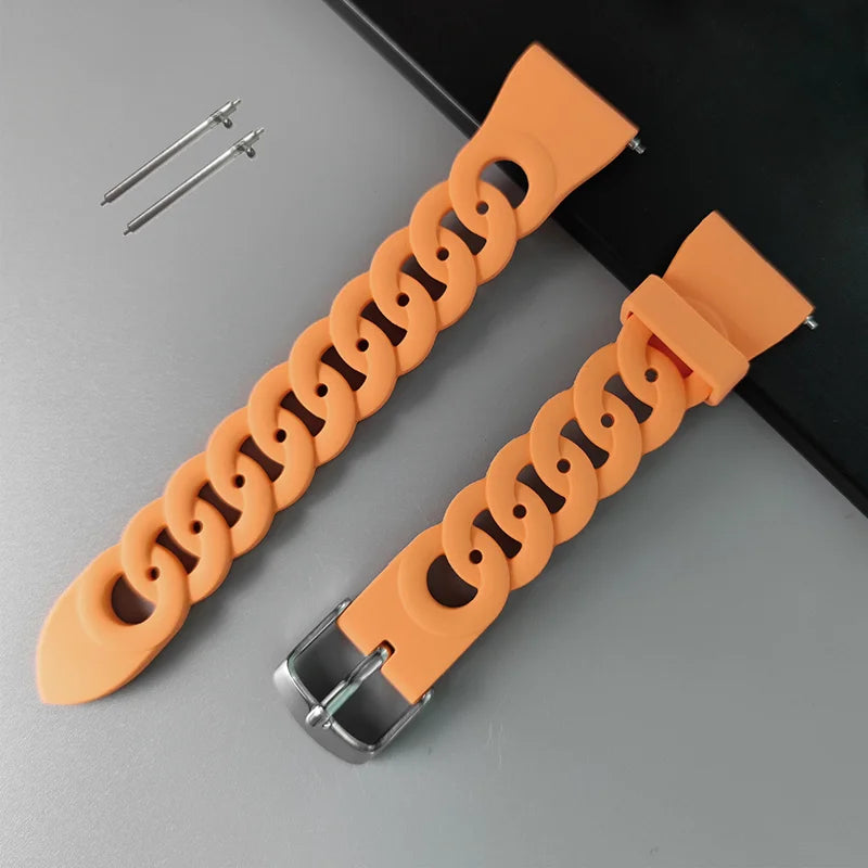 20mm strap For Samsung Galaxy watch 4/4 classic/5 Pro/Active 2/3/Gear S3/amazfit bip 22mm bracelet Huawei watch GT 2/3 Pro band