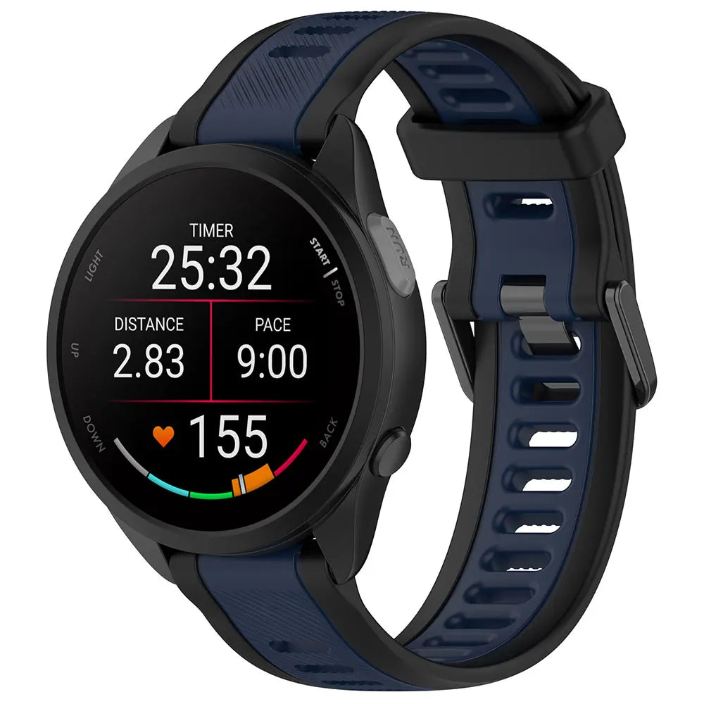 18 20 22mm Strap for Garmin Forerunner 165 265 255 Vivoactive 3 4 5 Venu 2 Plus SQ 3 3S Silicone Watchband Wrist Bracelet