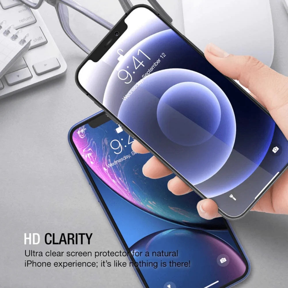 3PCS Tempered Glass For iphone 11 12 13 14 Pro Max Screen Protector For iphone 7 8 Plus X XR XS Max Glass