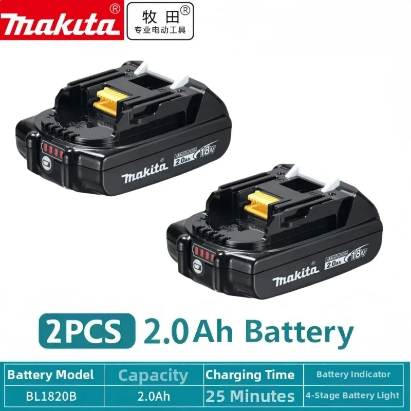 Genuine Makita 18V Battery,For Makita BL1830B BL1850B BL1850 BL1840 BL1860 BL1815 Replacement Lithium 18v Battery