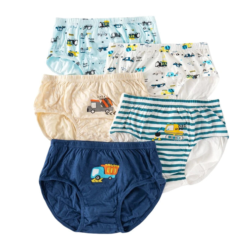 Multipack Children Boys Boxer Briefs Cotton Kids Underwear Boy Panties Cotton Boys Underpants 2-14 Years Boxershorts Breathable