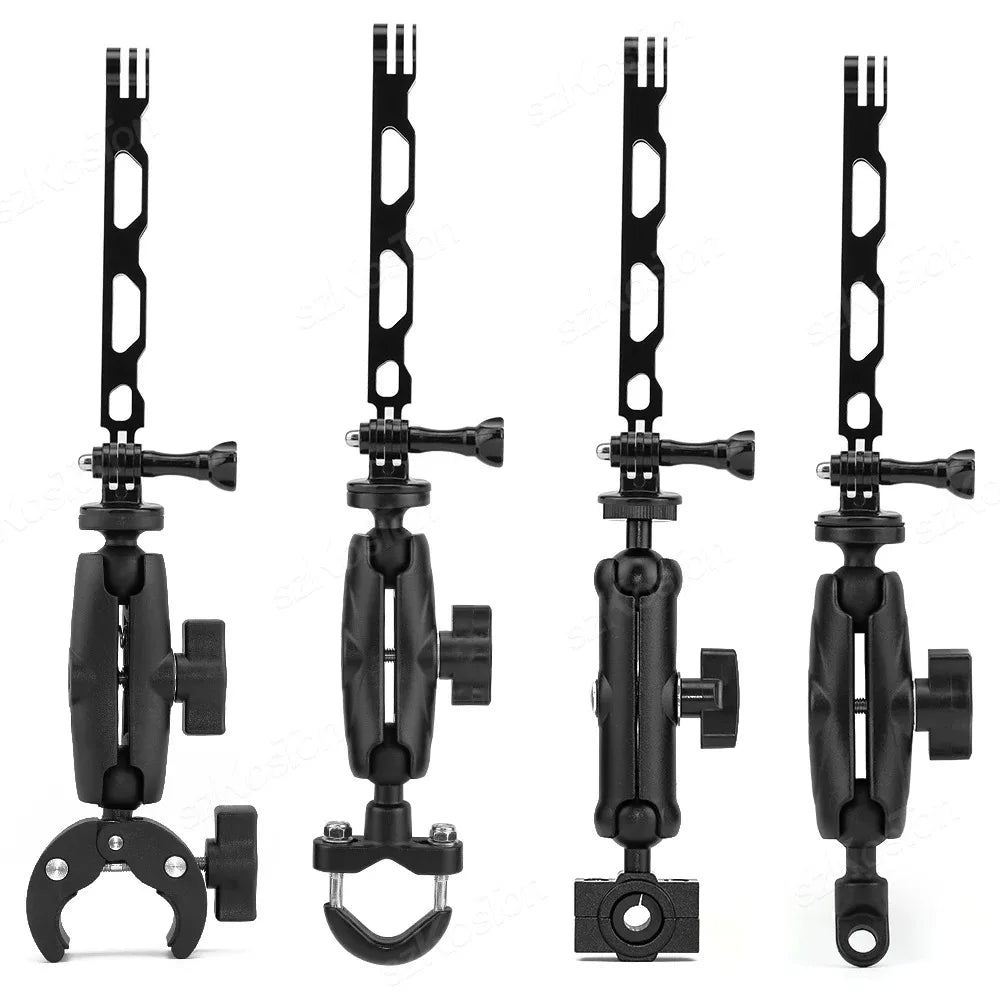 Bicycle Motorcycle Panoramic Selfie Stick Monopod Mount Handlebar Bracket For Insta360 X3 X4 X5 GoPro 13 12 11 10 DJI Accessory