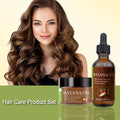 Batana Oil 2Pcs Hair Care Combo Set, Includes 60Ml Dropper Bottle Batana Oil And 120G Jar Batana Oil Paste, Tame Frizzy Hair, Home Hair Care Kit, Suitable For Curly And Straight Hair
