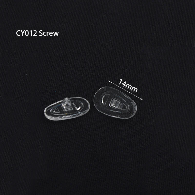 2000pcs Wholesale Eyeglasses Glasses Silicone nose pads various types & sizes eyewear nose pad part oval round