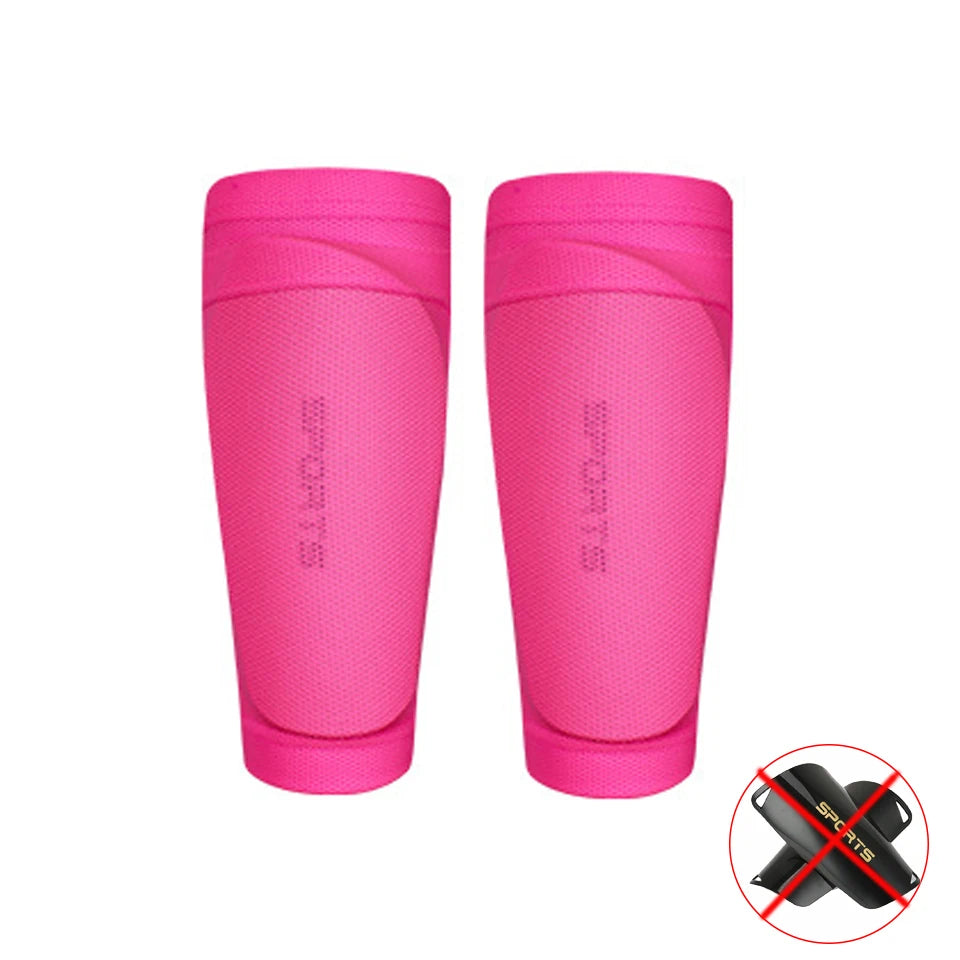 Loogdeel 1 Pair Shin Guard Sleeves Soccer Youth Calf Support Men Kids Football Leg Sleeves Adult Sports Compression Sleeves